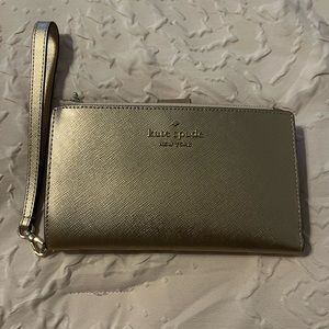 Kate Spade Rose Gold Wristlet